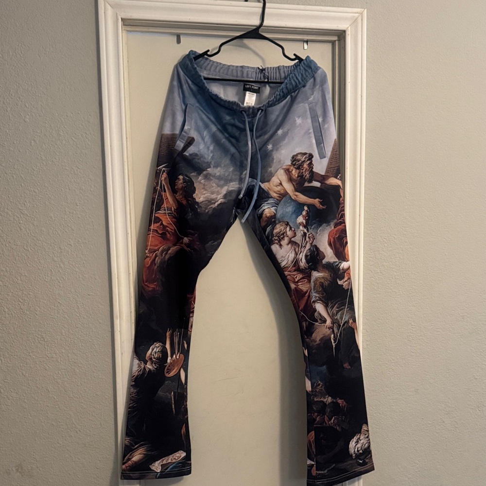 Artistic Print Men's Joggers